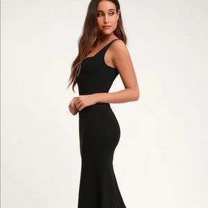 Black Mermaid Dress